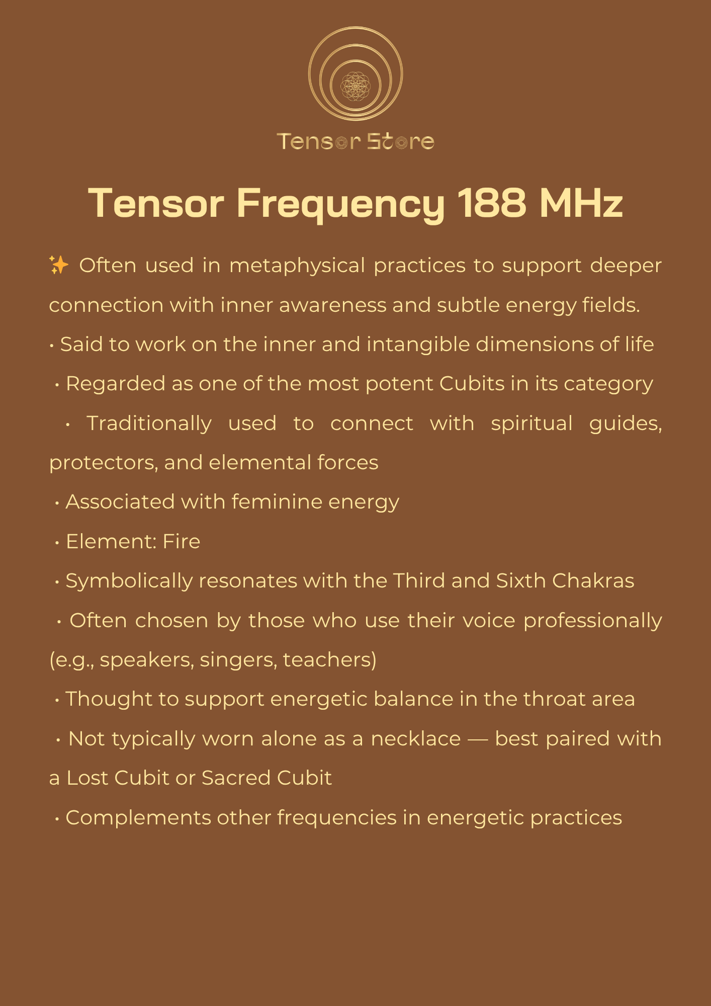 Tensor Harmonizer with Seeding Rings