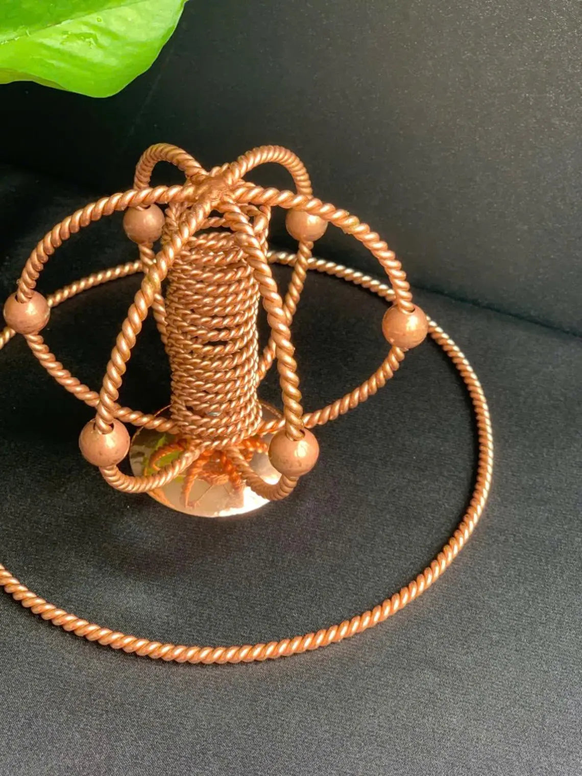 Copper Tensor Harmonizer with Seeding Ring