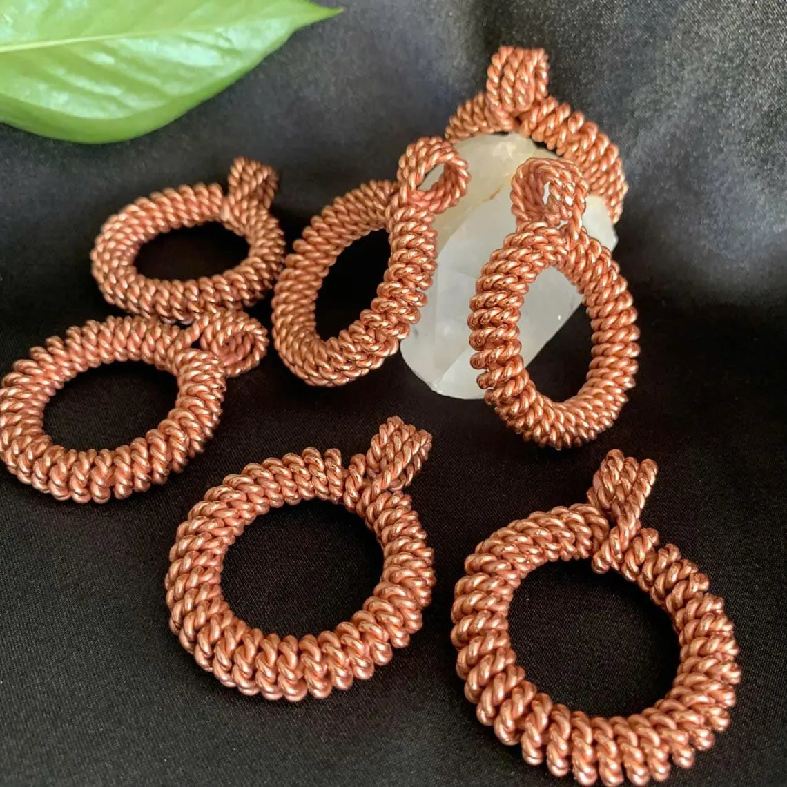 Double Helix Tensor Ring