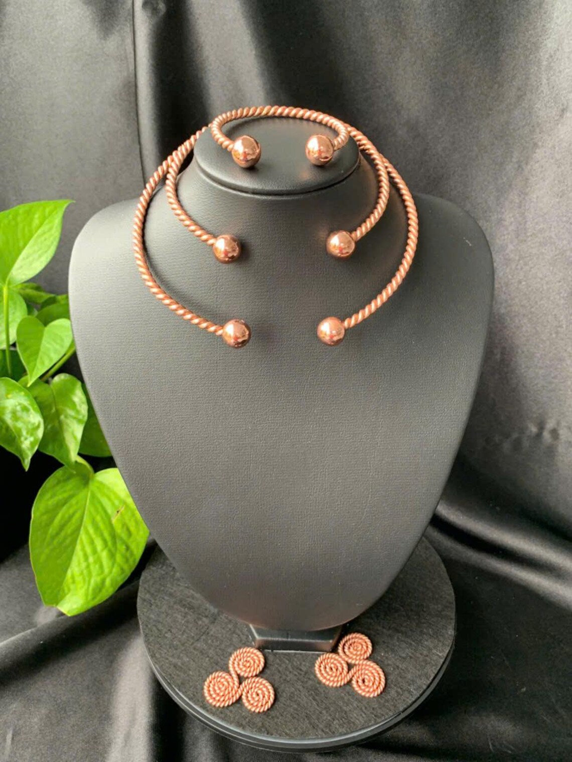 Lakhovsky Copper Ring Set