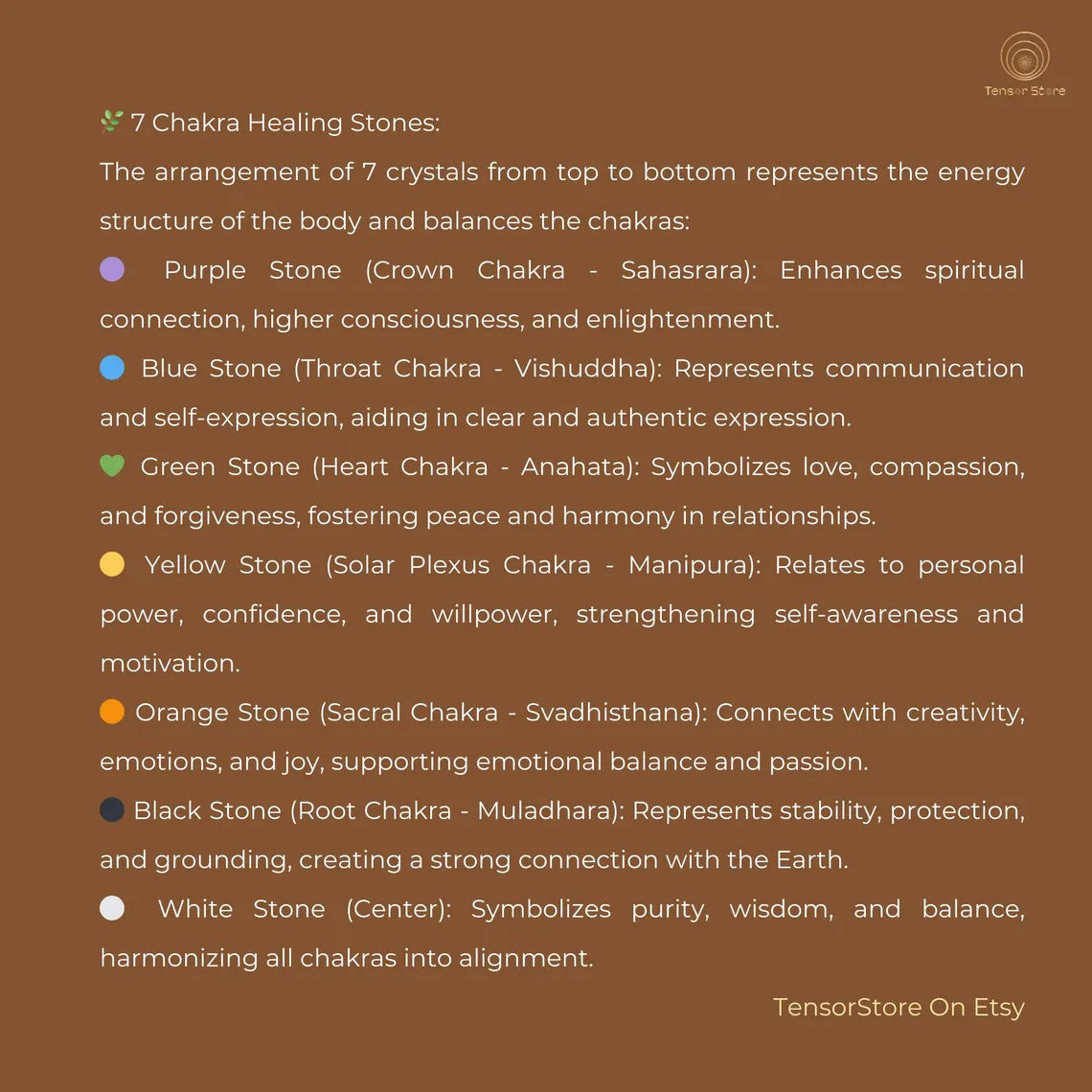 7-Chakra Crystal Hanging