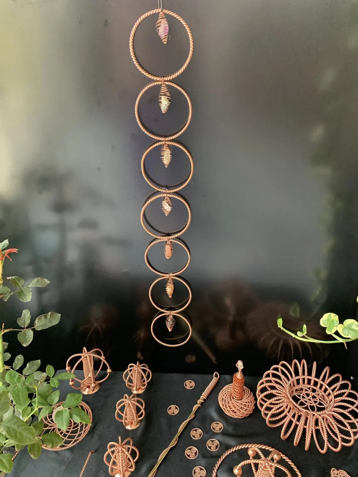 7-Chakra Crystal Hanging