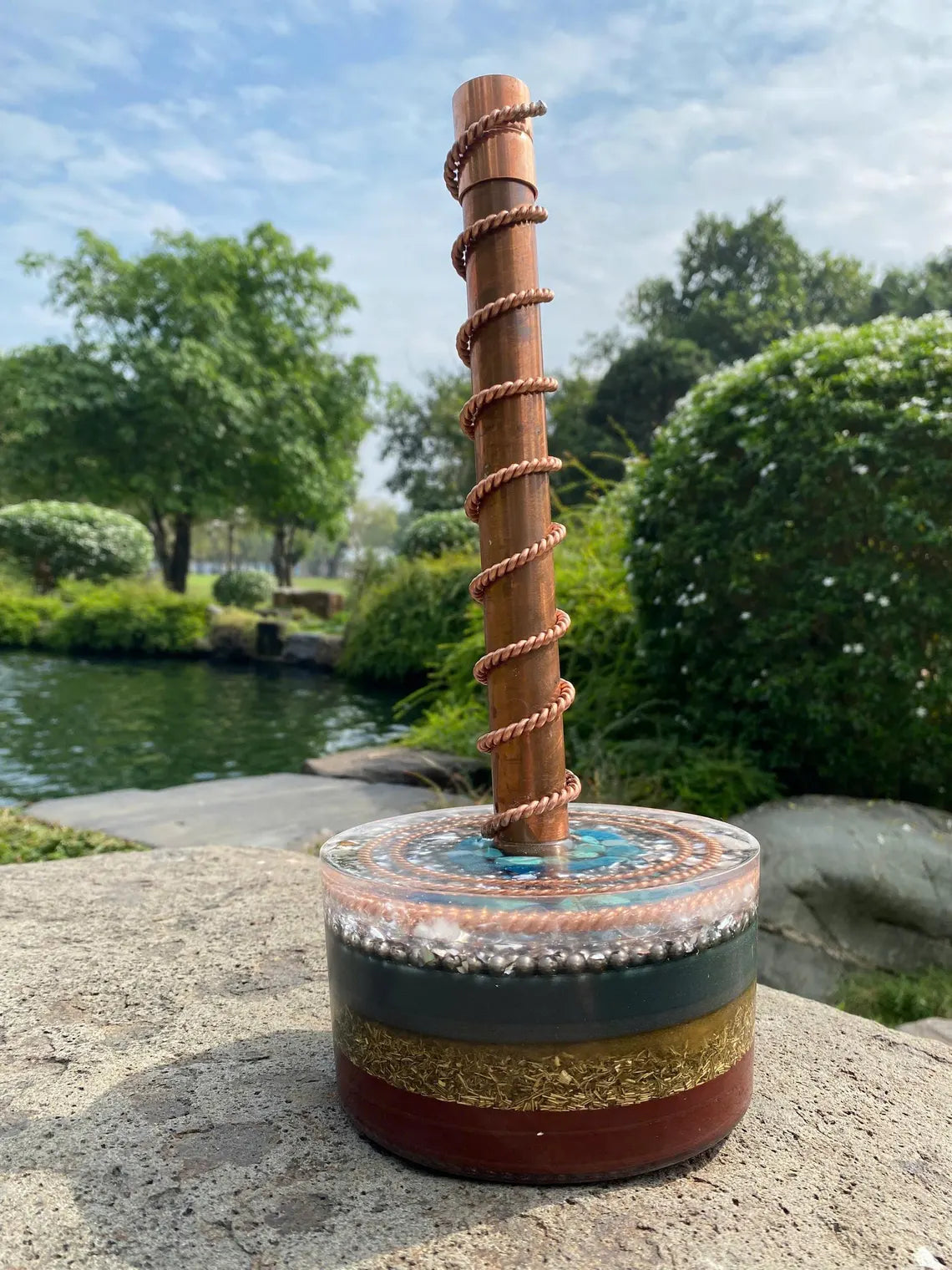 Cloud Buster with Shungite & Metal Base