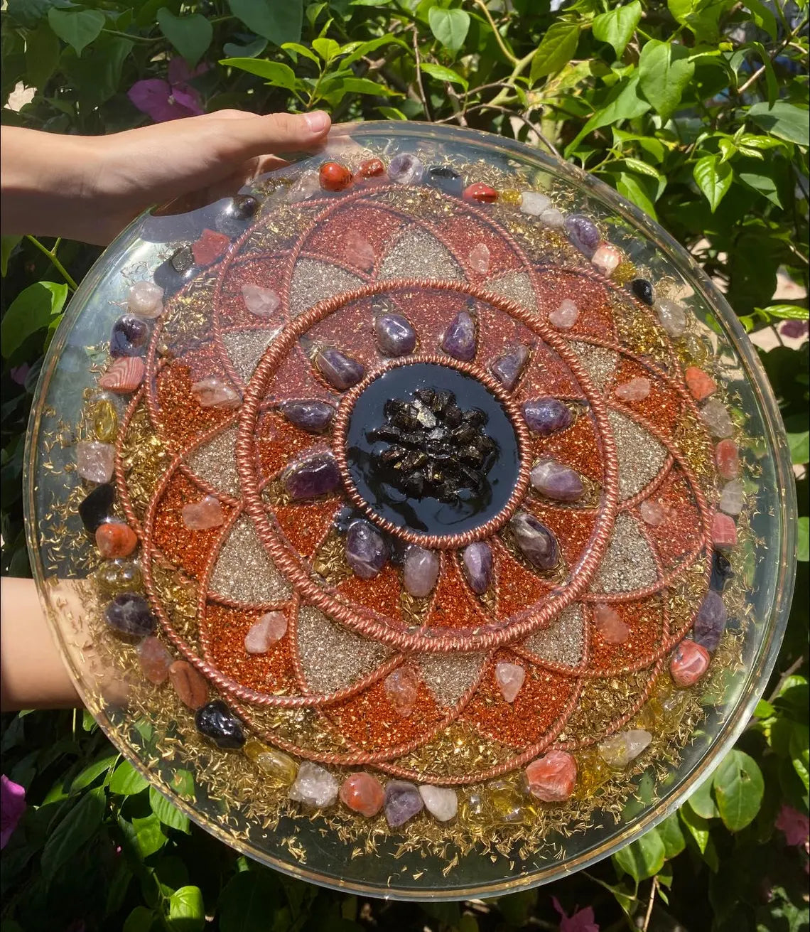 Large Water Food Charging Plate 36cm