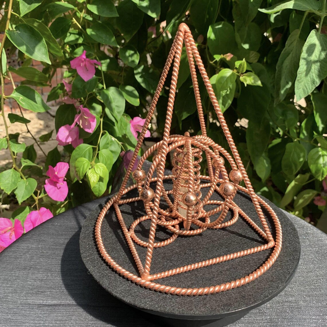 Copper Pyramid Harmonizer Set