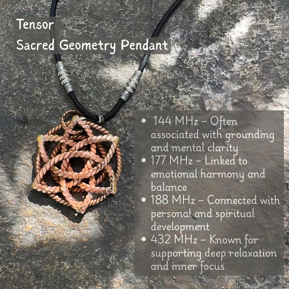 Hexagram Flower Pendant