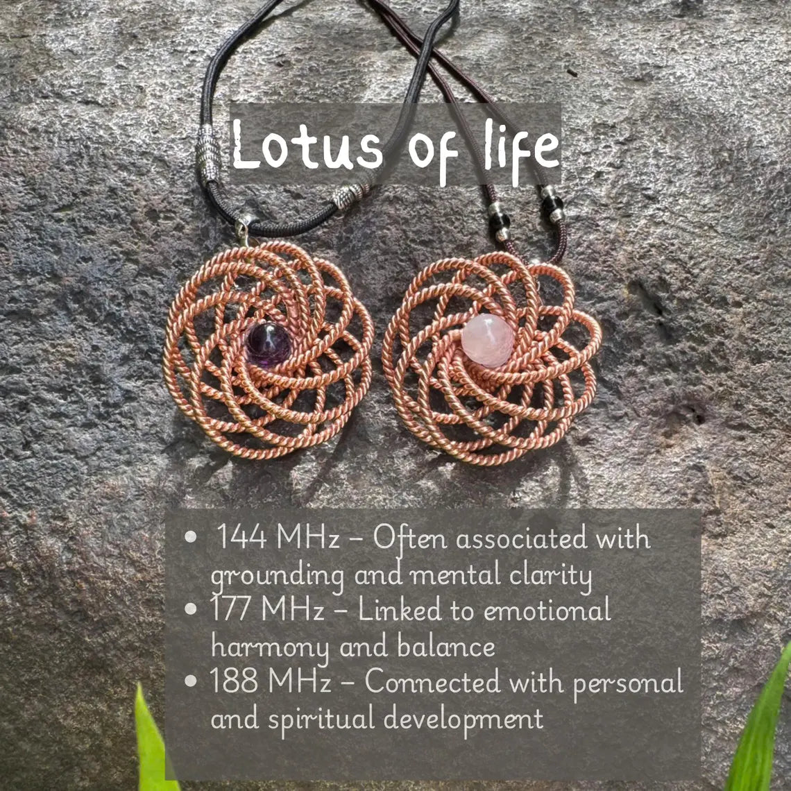 Tensor Pendant, Flower Of Life Pendant