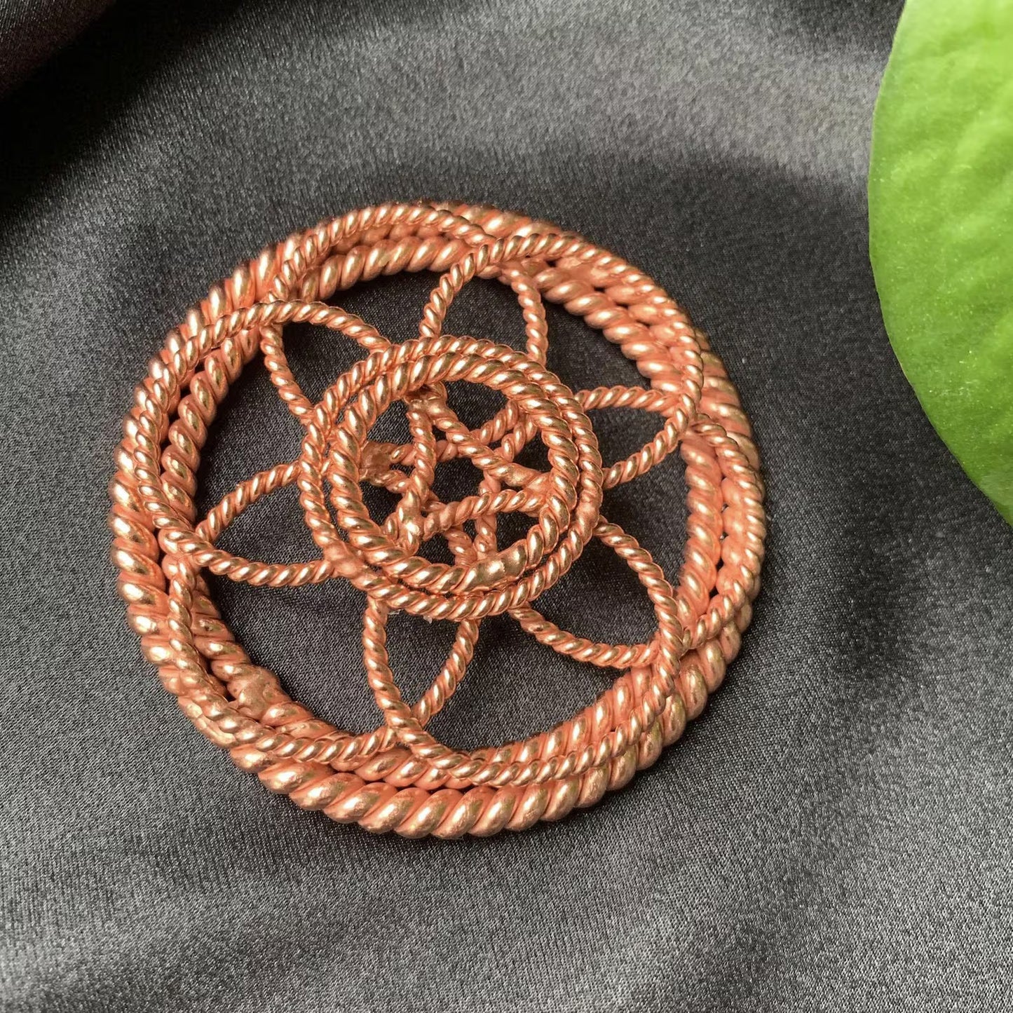 Flower of Life Copper Disc