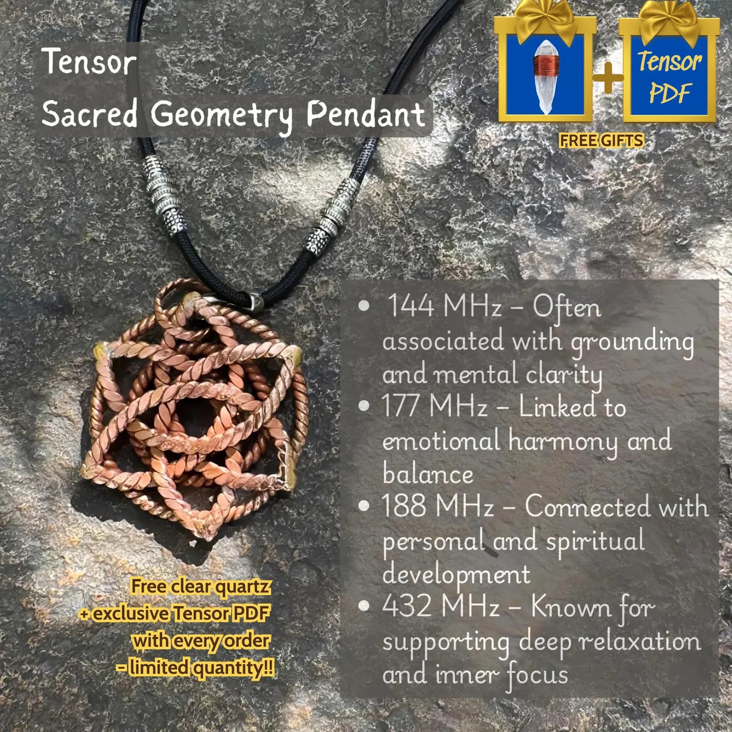 Hexagram Flower Pendant