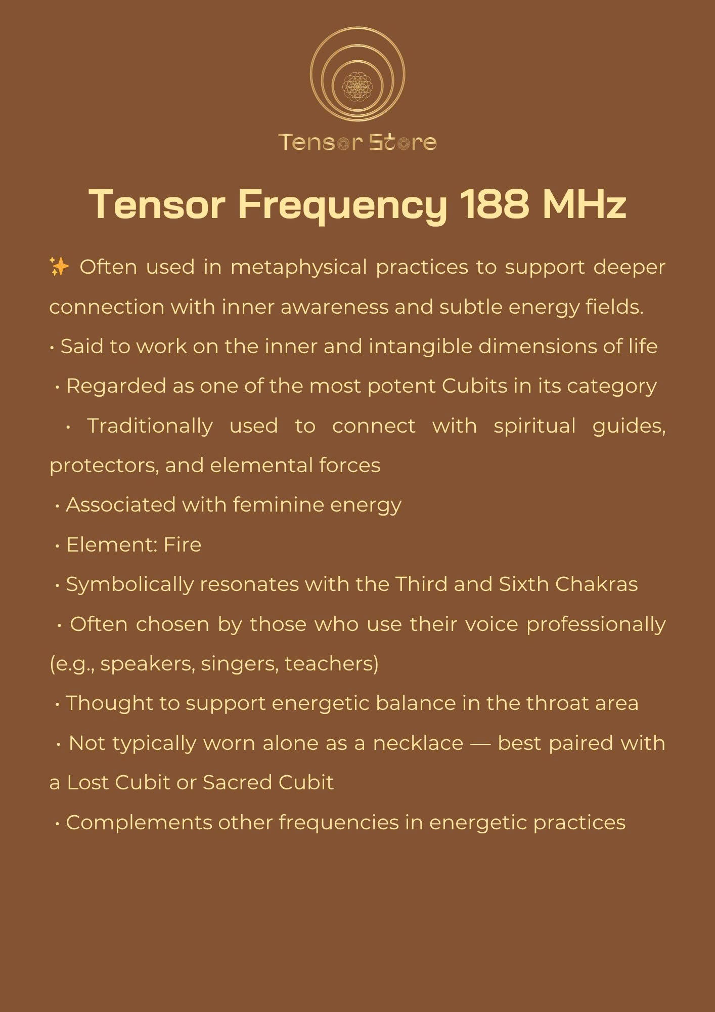 Ankh, Tensor Tool