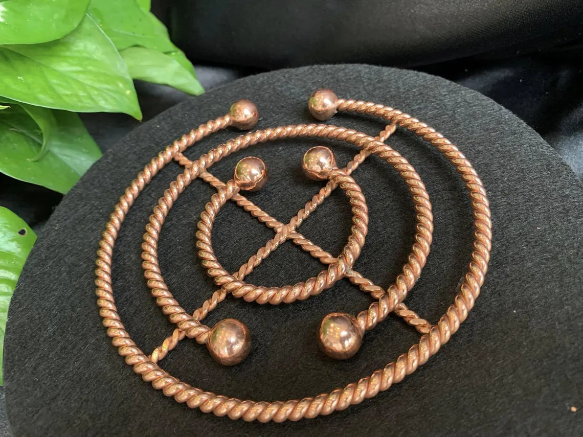 Lakhovsky Copper Energy Rings