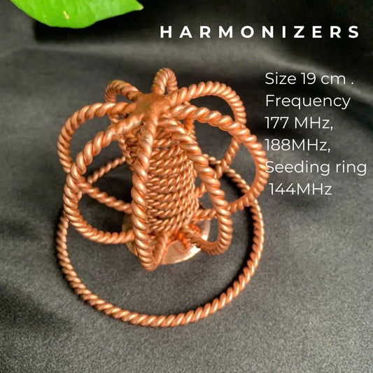 Copper Tensor Harmonizer with Seeding Ring