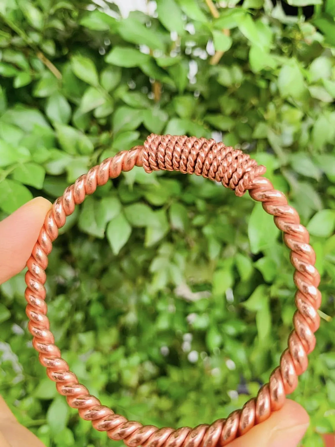 Dual Frequency Copper Bracelet