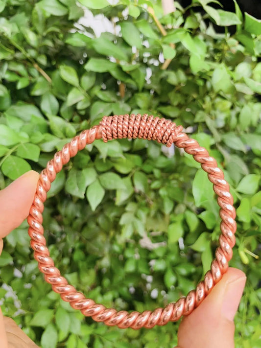 Dual Frequency Copper Bracelet