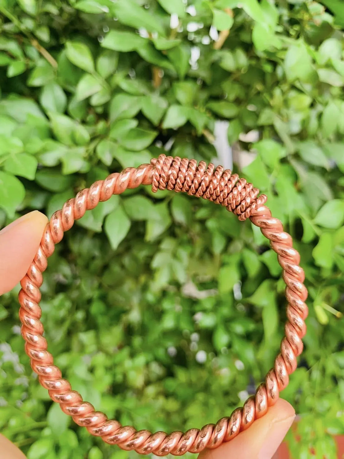 Dual Frequency Copper Bracelet