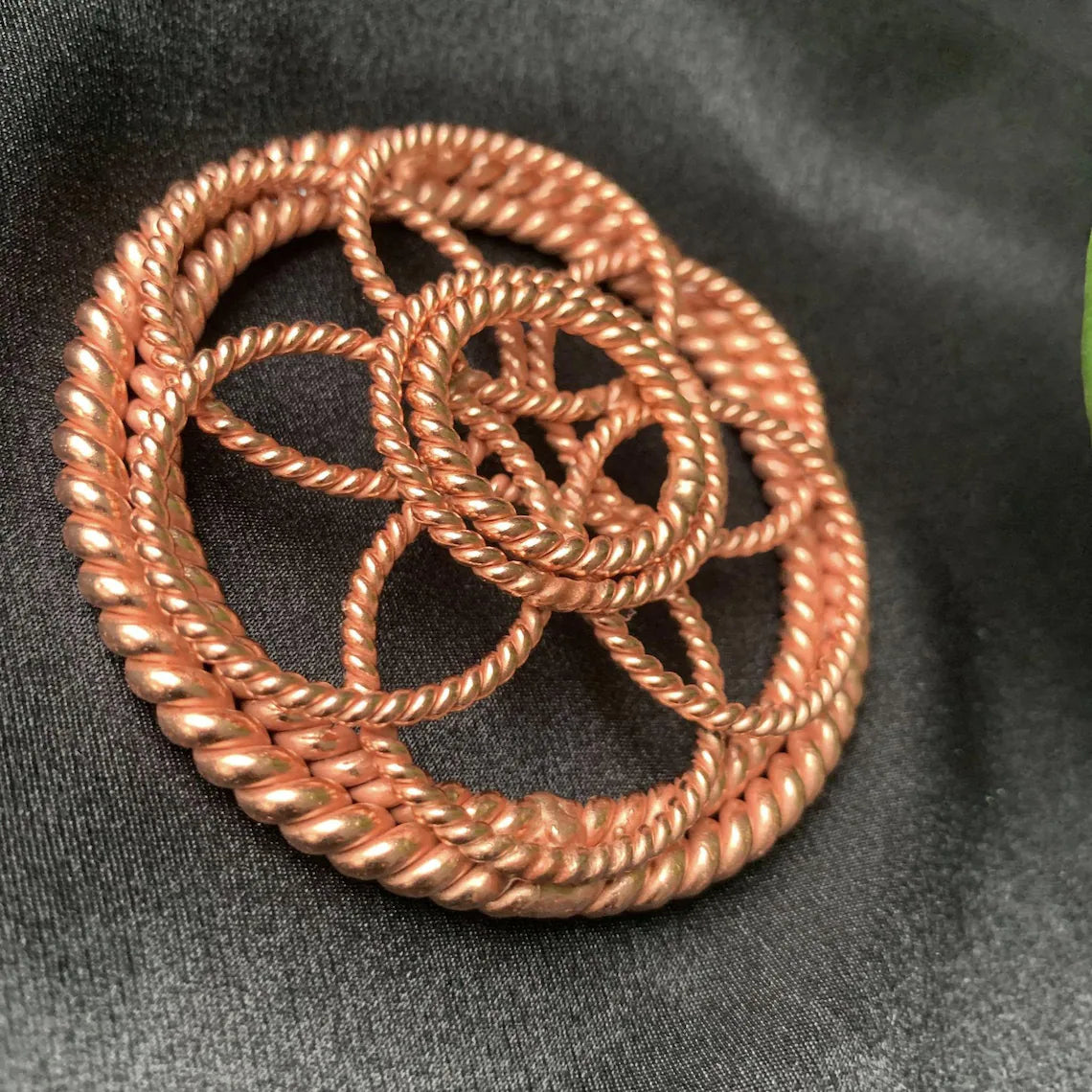Flower of Life Copper Disc