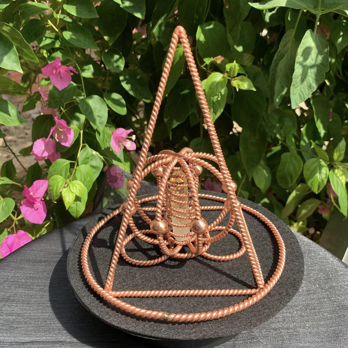 Copper Pyramid Harmonizer Set