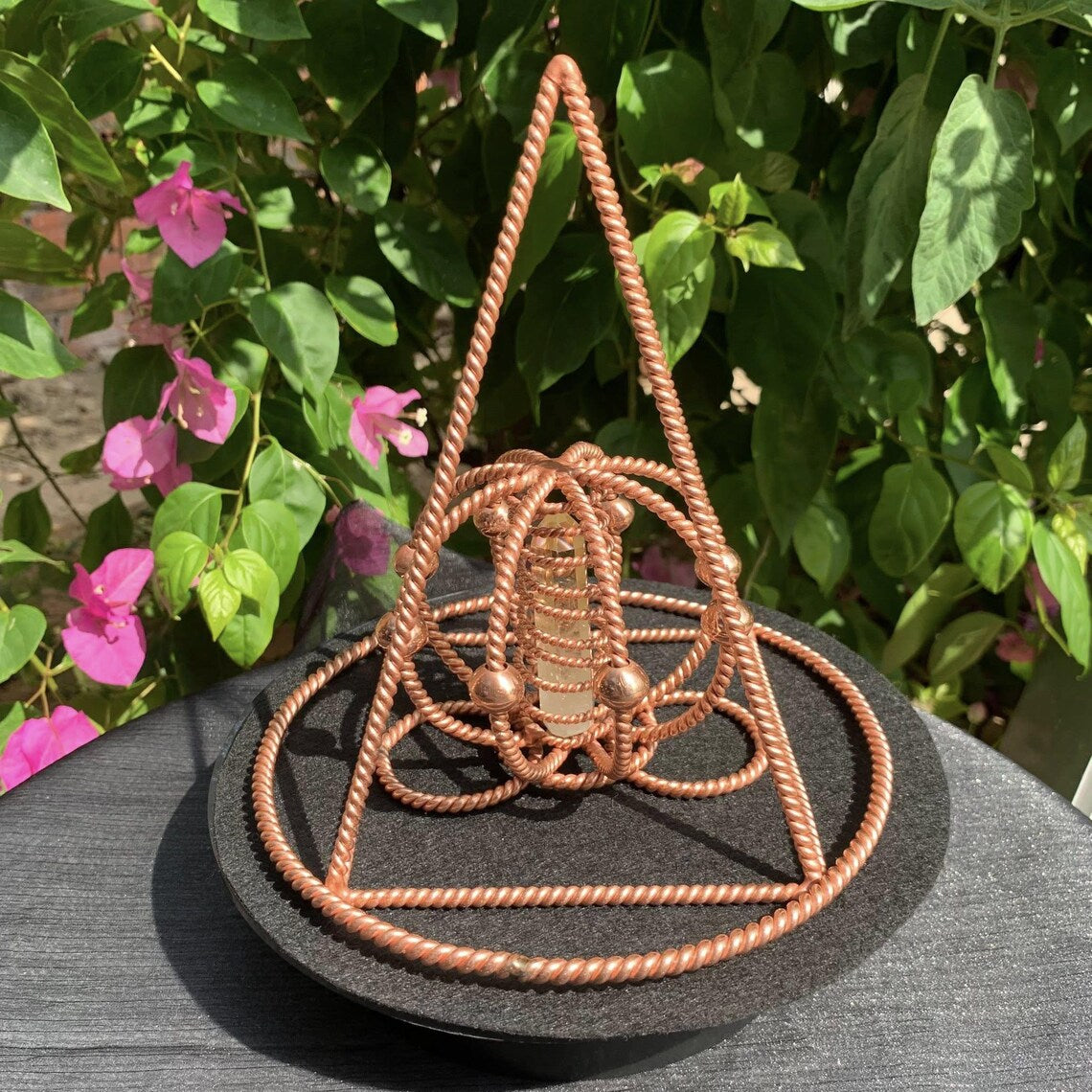 Copper Pyramid Harmonizer Set
