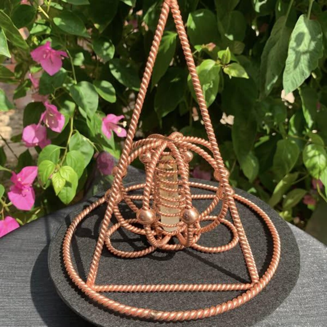 Copper Pyramid Harmonizer Set