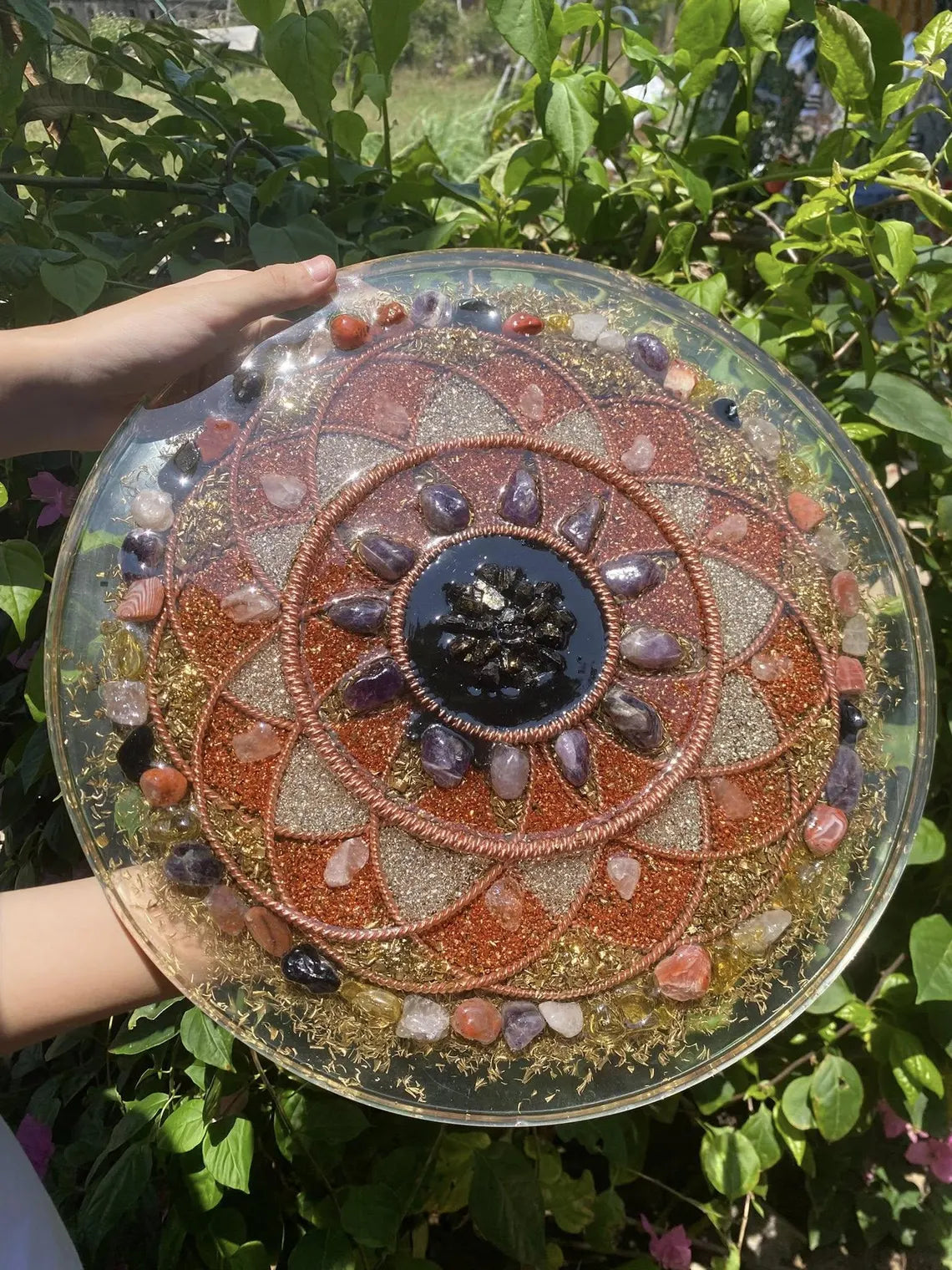 Large Water Food Charging Plate 36cm