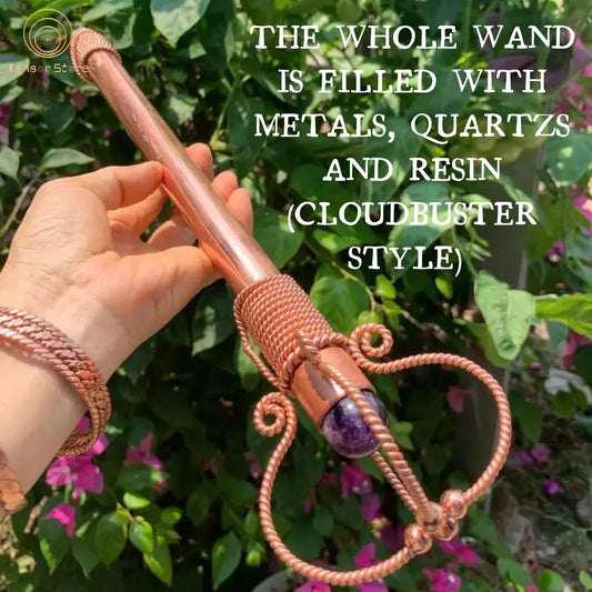 Orgonite Tensor Energy Wand