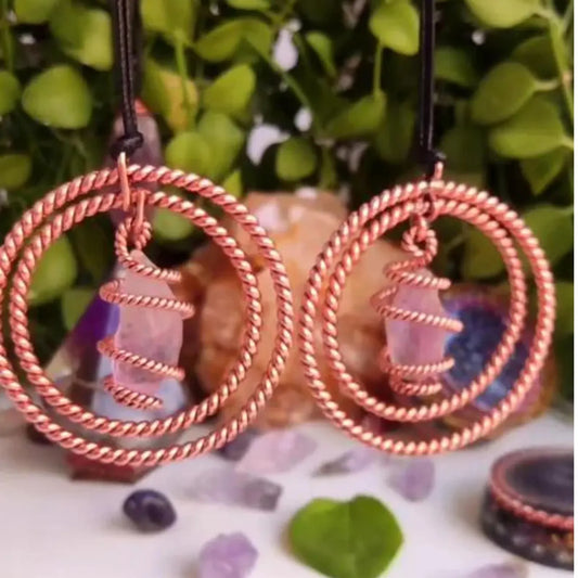 Rose Quartz Tensor Pendant