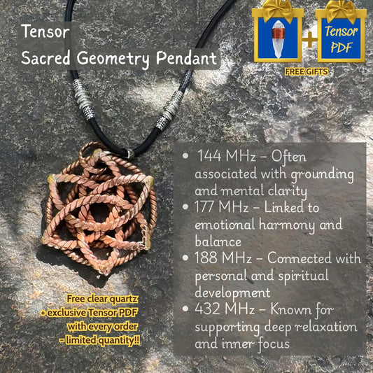Hexagram Flower Pendant