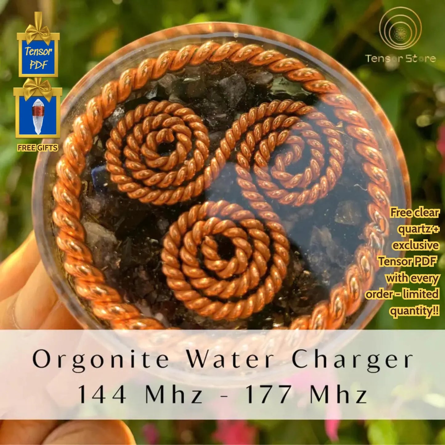 Orgonite Water Charging Plate